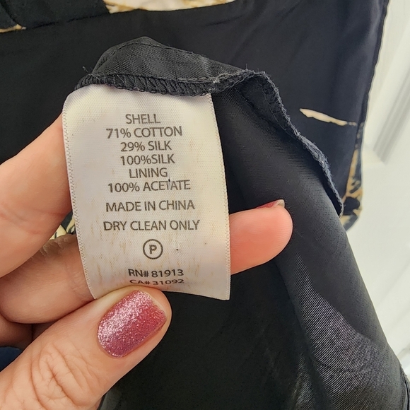 Frock! By Tracy Reese Geometric Print Sleeveless Sheath V-Neck Dress Size 2 - Picture 7 of 8